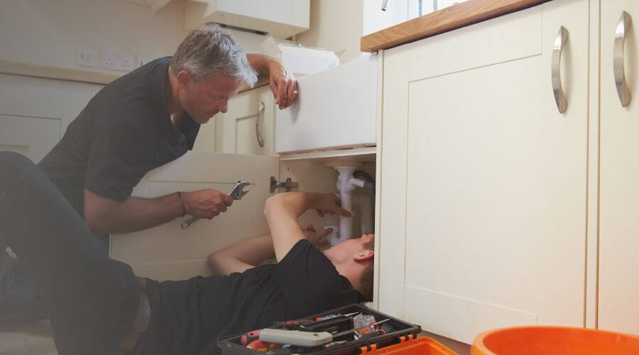 Professional burst pipe repair services in Welch, OK